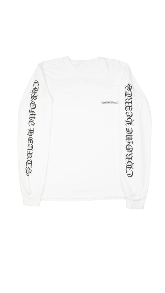 Scroll Long Sleeve 'White'
