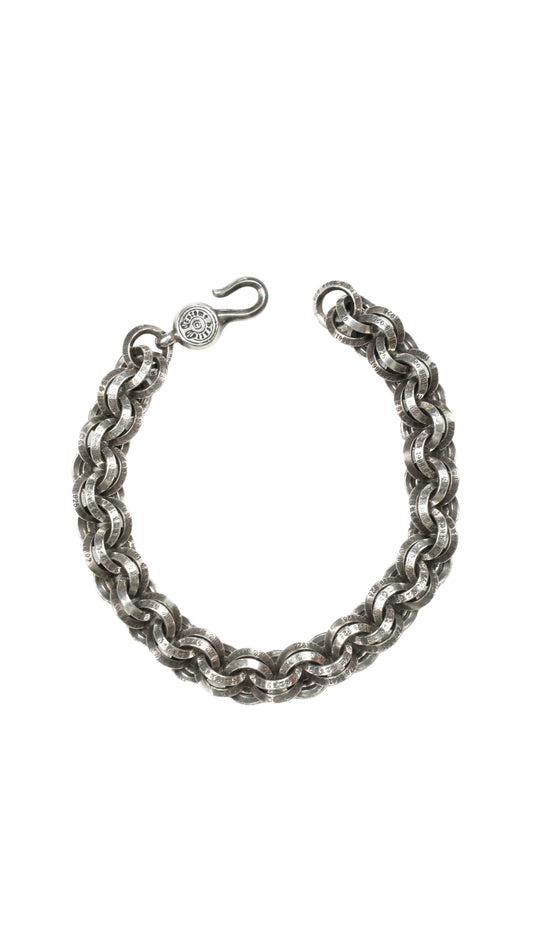 Woven B Ring Bracelet
