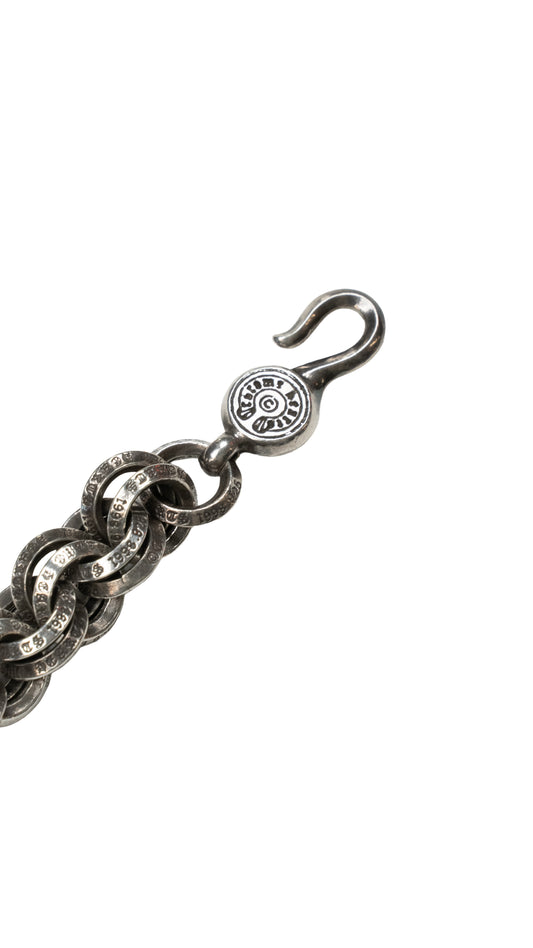 Woven B Ring Bracelet