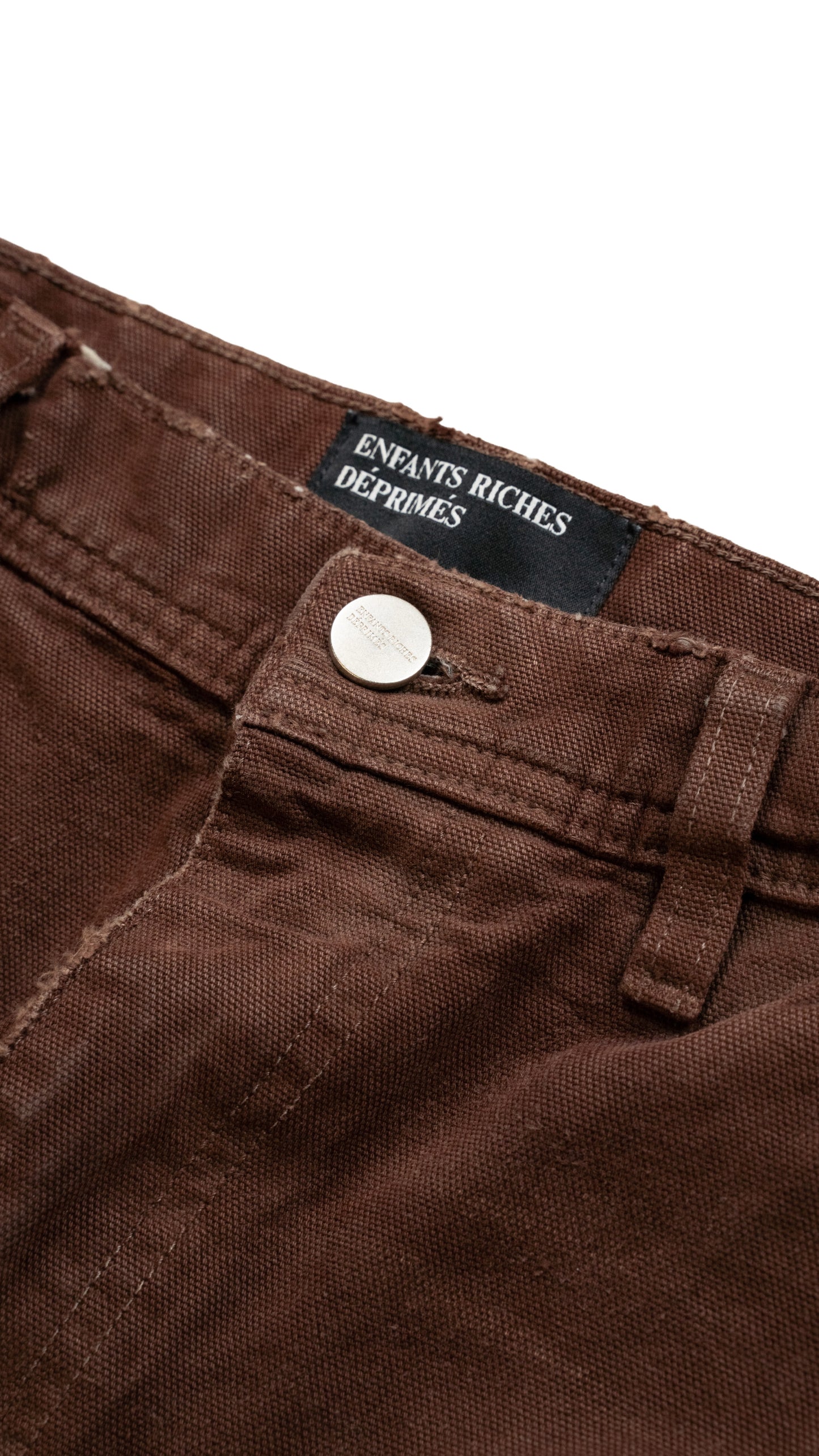 Brown Paint Pants