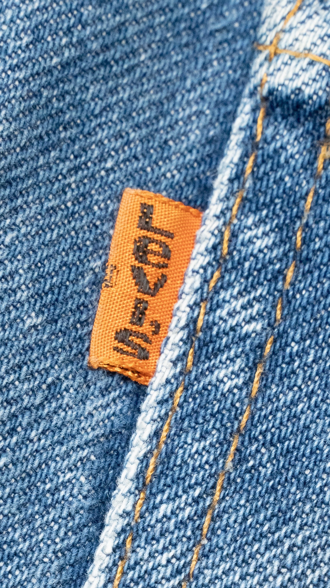 517 Levi's Black Cross Patch Jeans