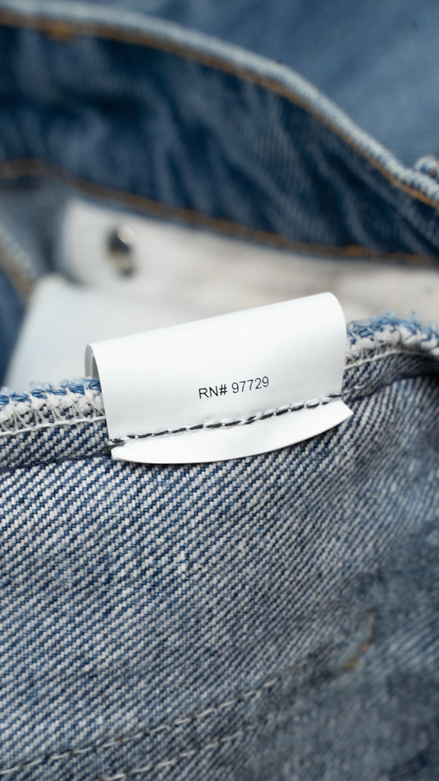 517 Levi's Black Cross Patch Jeans