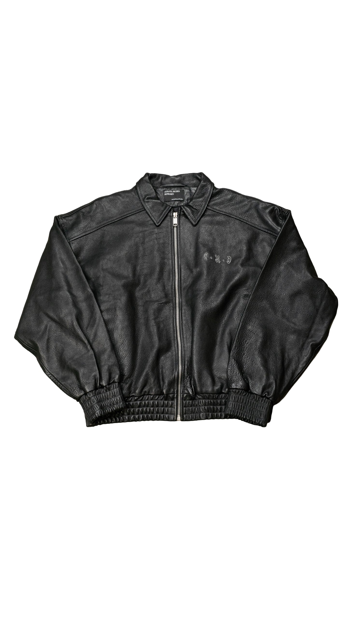 Painters Wives' Embroidered Leather Jacket