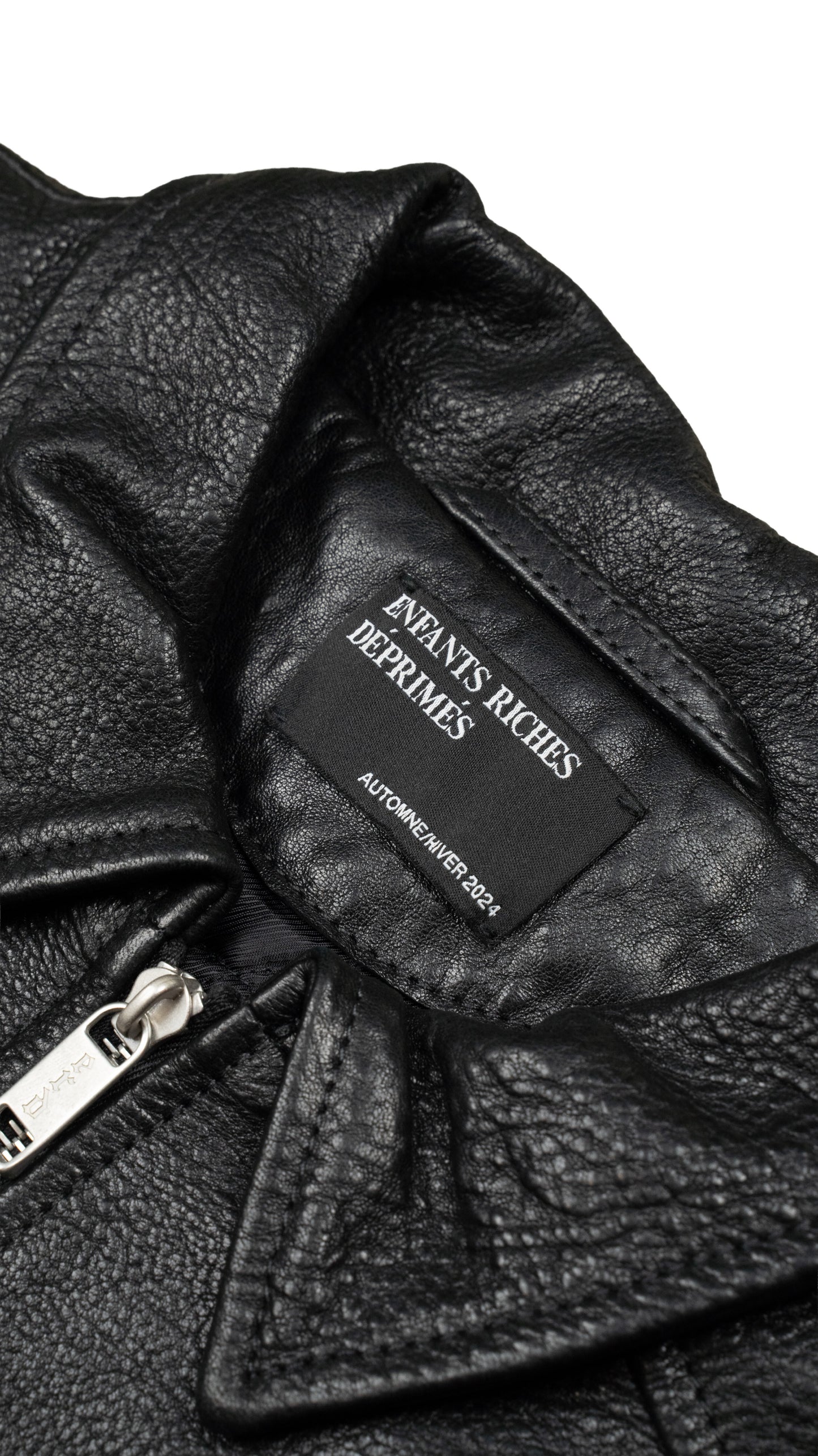 Painters Wives' Embroidered Leather Jacket