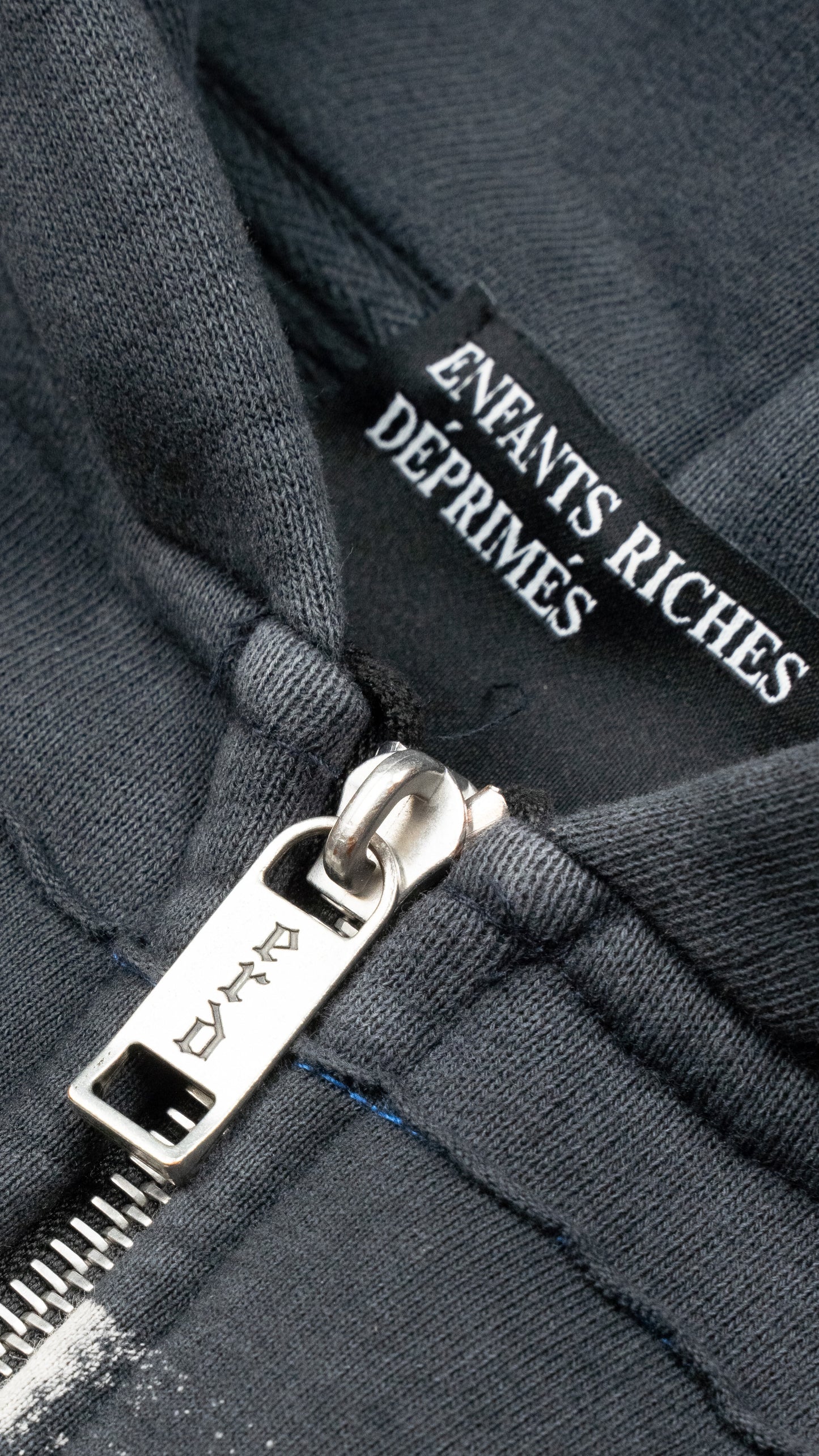 Madonna' Assemblage Patchwork Zip-up Hoodie