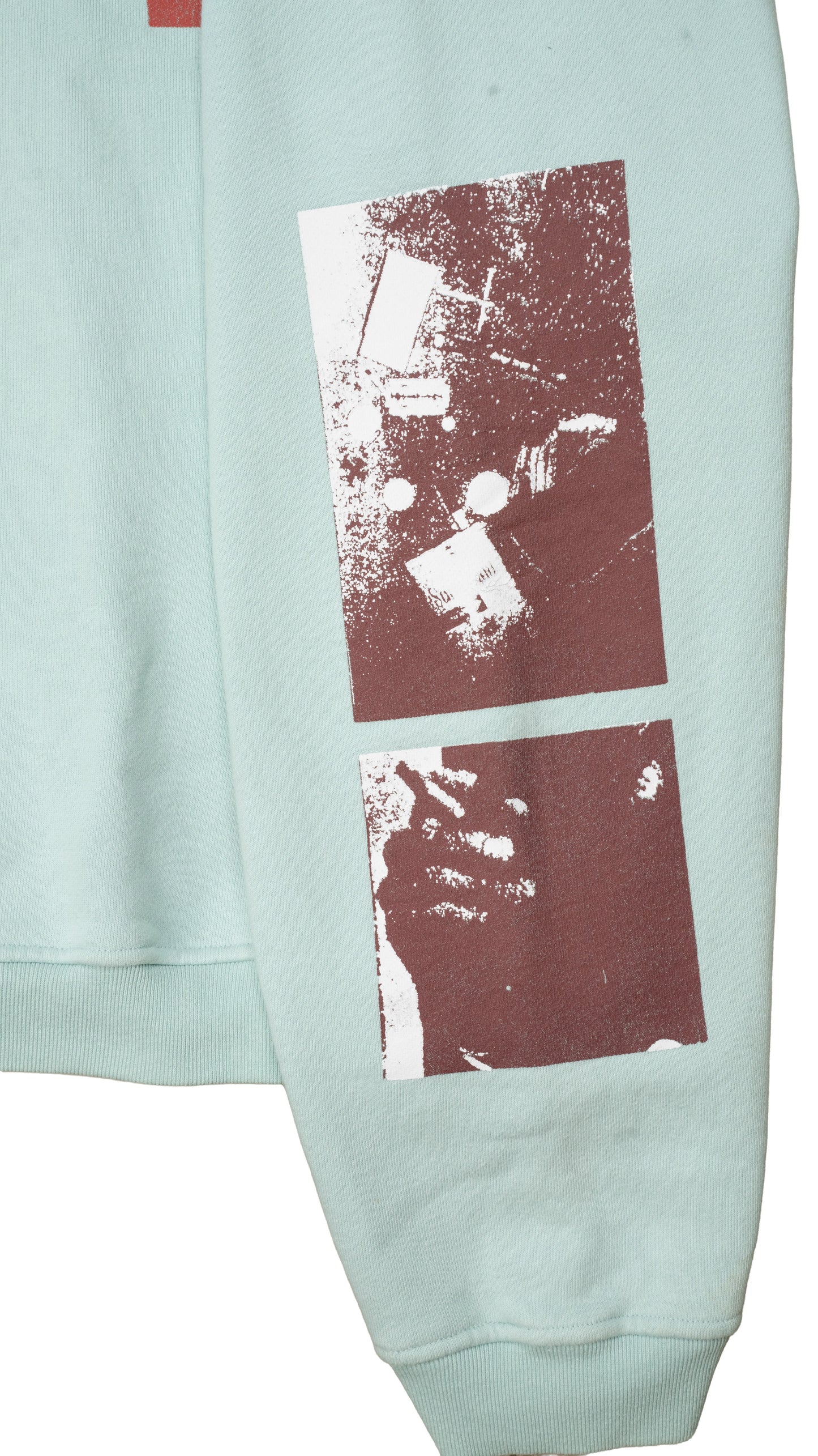Eye Collage Crewneck 'Teal'