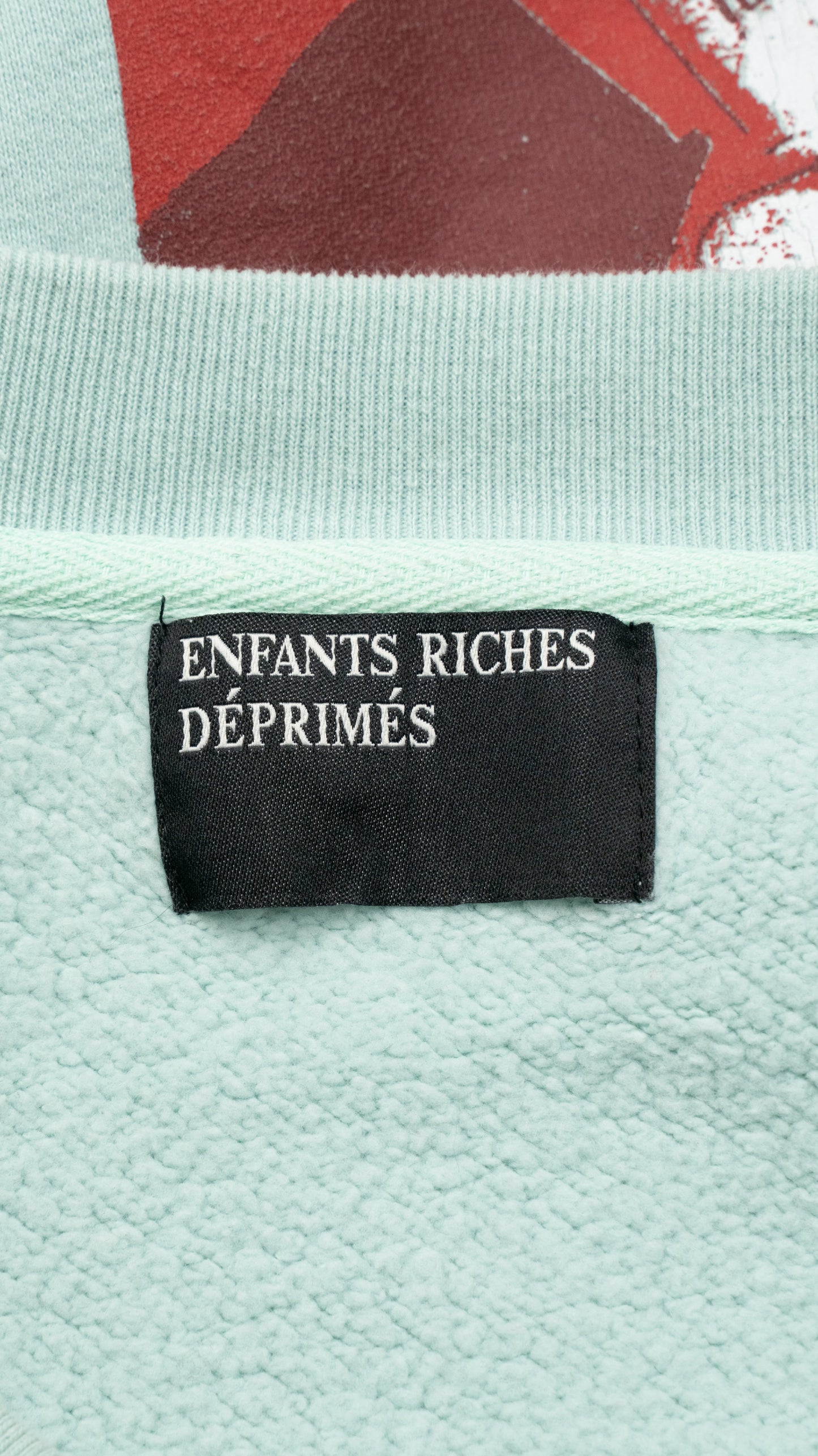 Eye Collage Crewneck 'Teal'