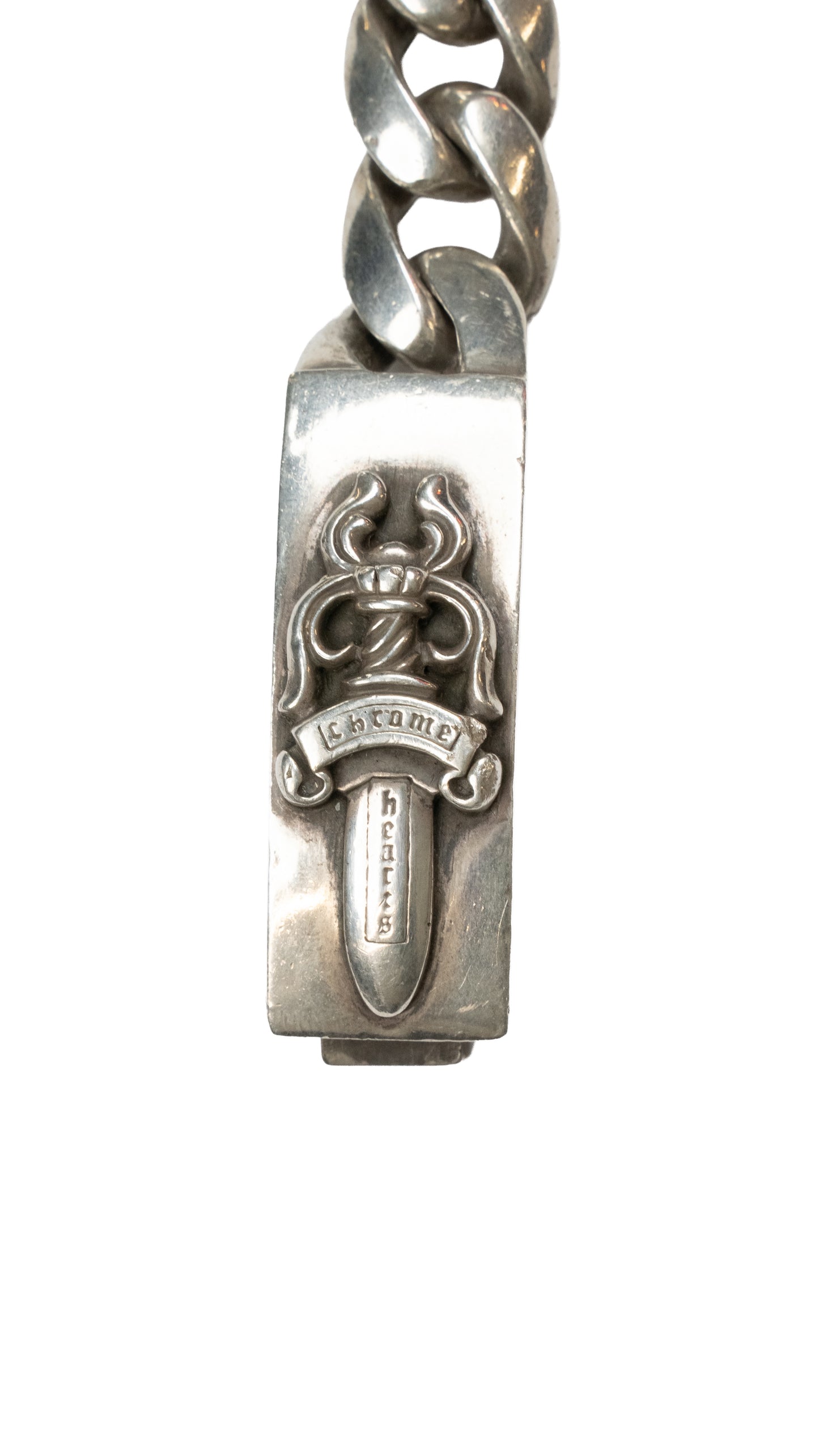 Cuban Link Dagger ID Bracelet