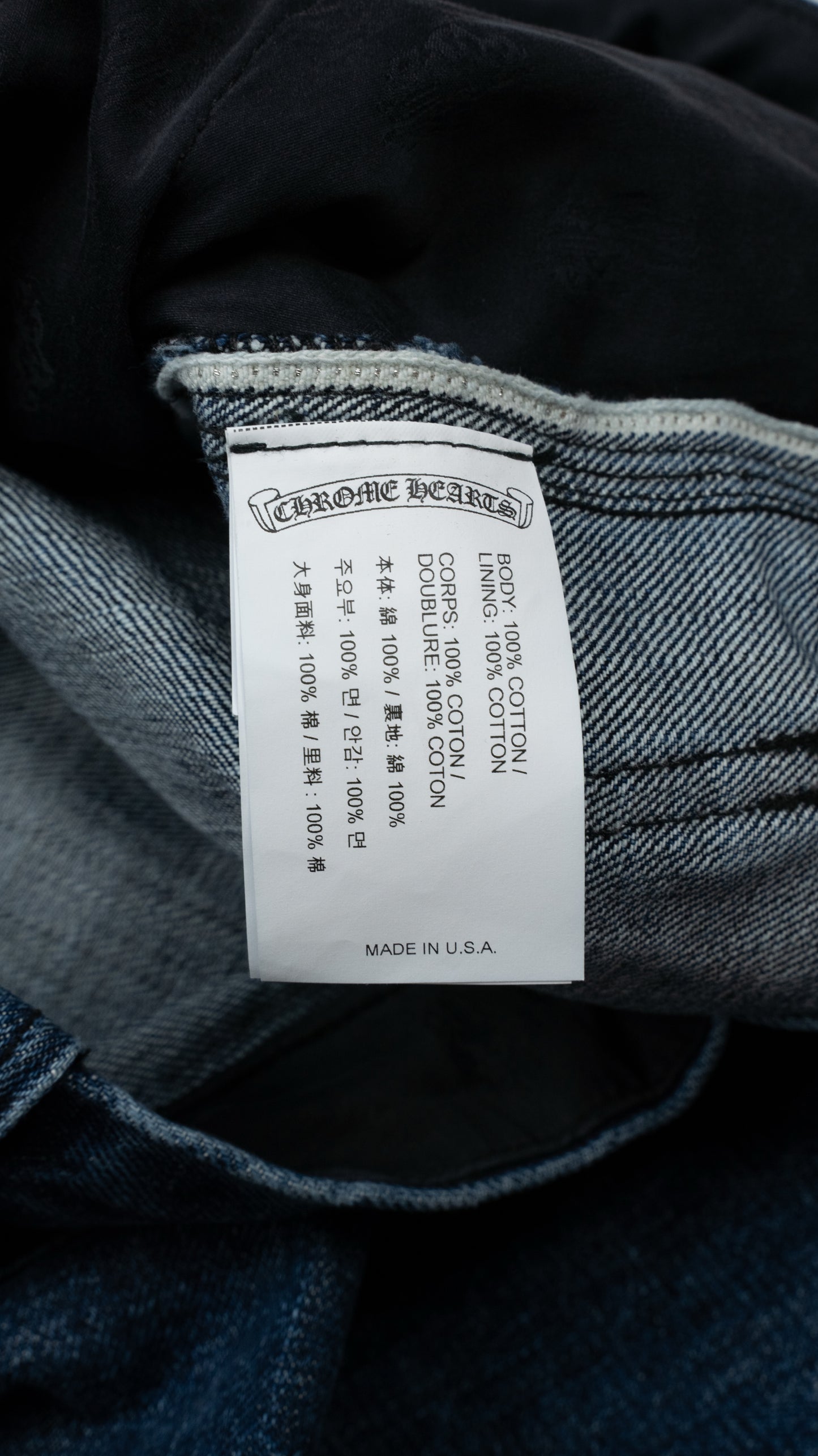 Blue Double Knee Denim Shorts