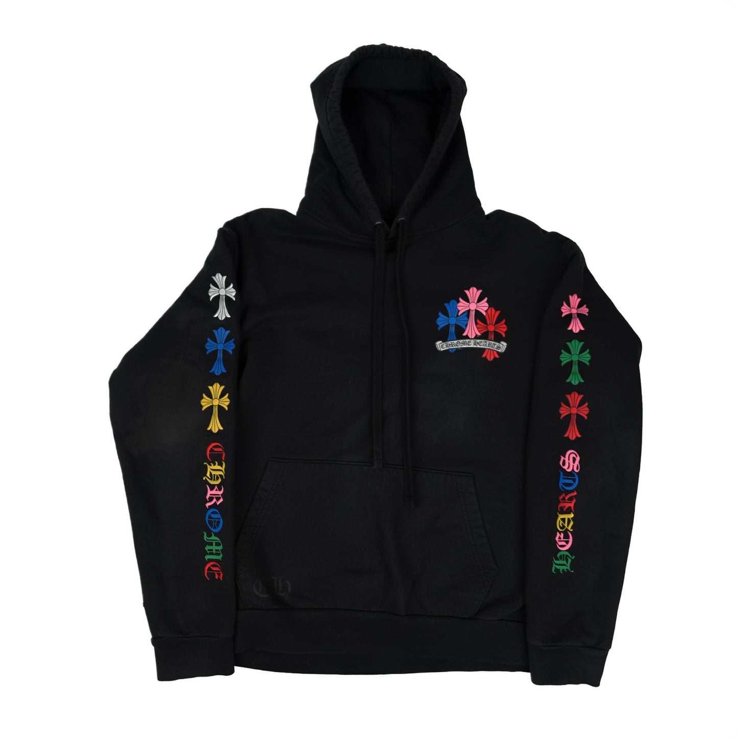 Black/Multicolor Waterfall Cross Online Hoodie