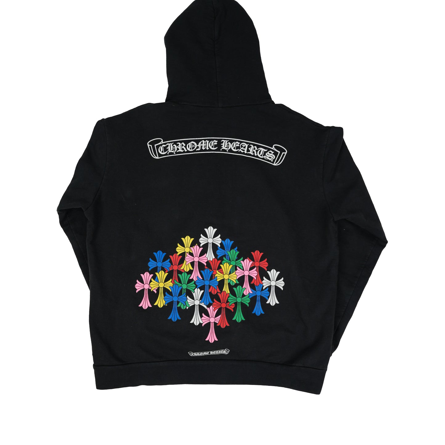 Black/Multicolor Waterfall Cross Online Hoodie