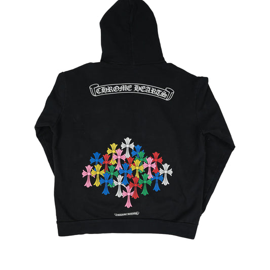 Black/Multicolor Waterfall Cross Online Hoodie