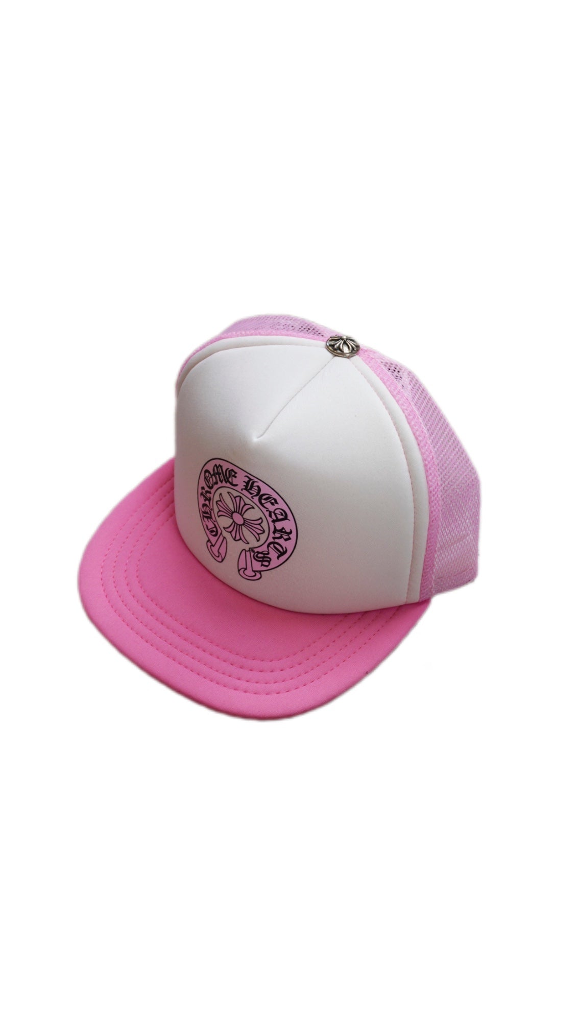 Matty Boy Sex Records Pink Horseshoe Trucker Hat