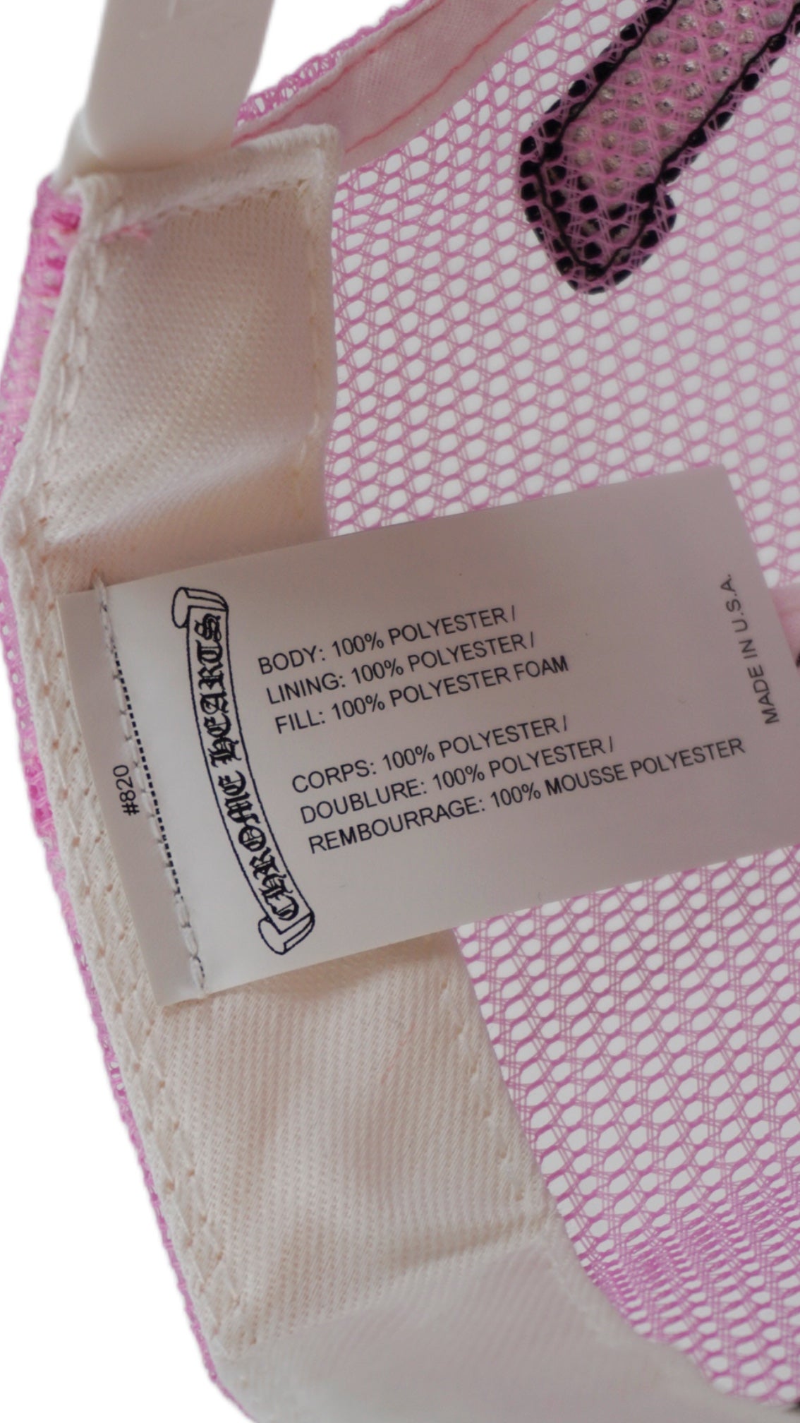 Matty Boy Sex Records Pink Horseshoe Trucker Hat