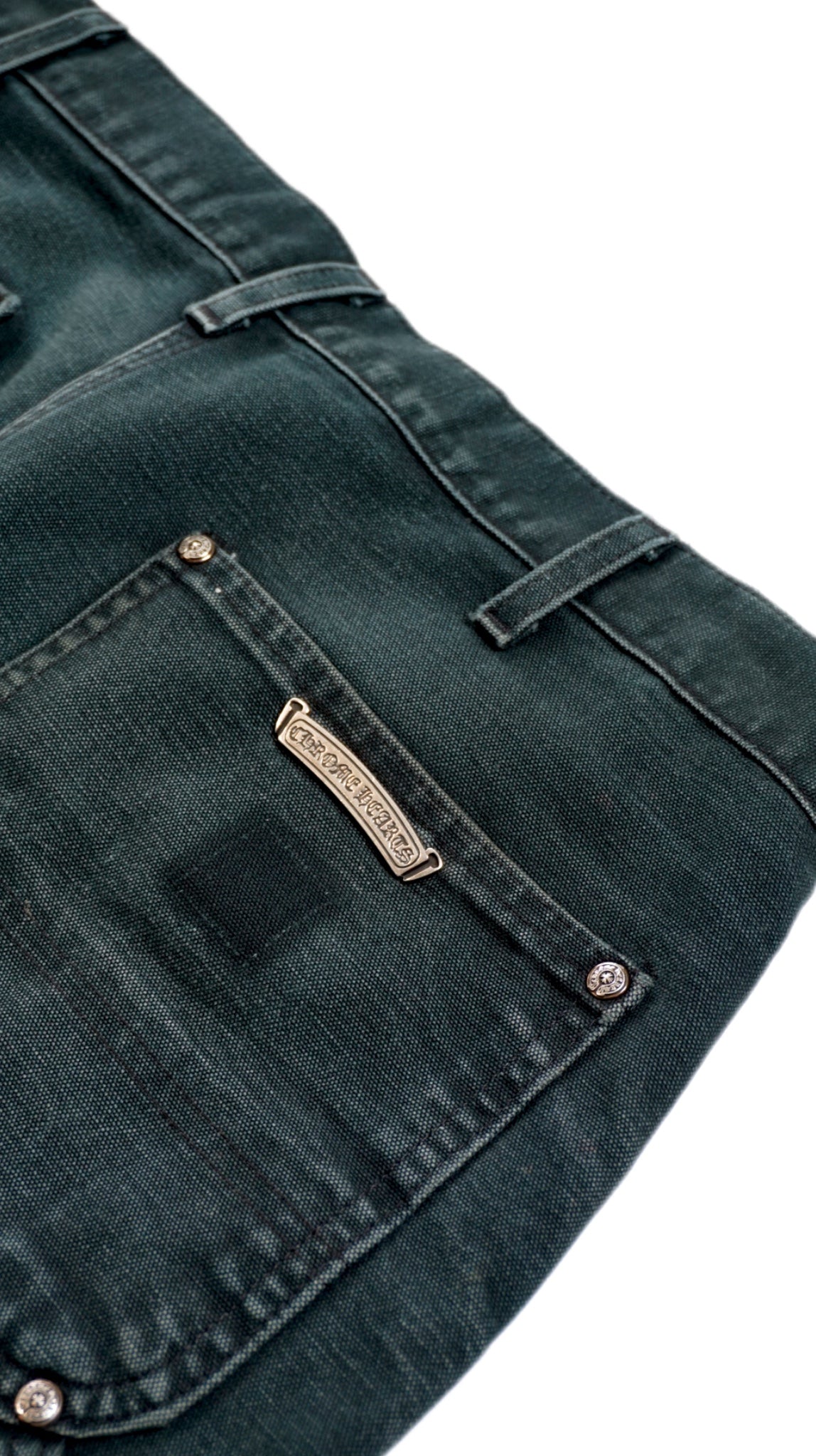 Carhartt Black Sex Records Camo Cross Patch Carpenter Pants