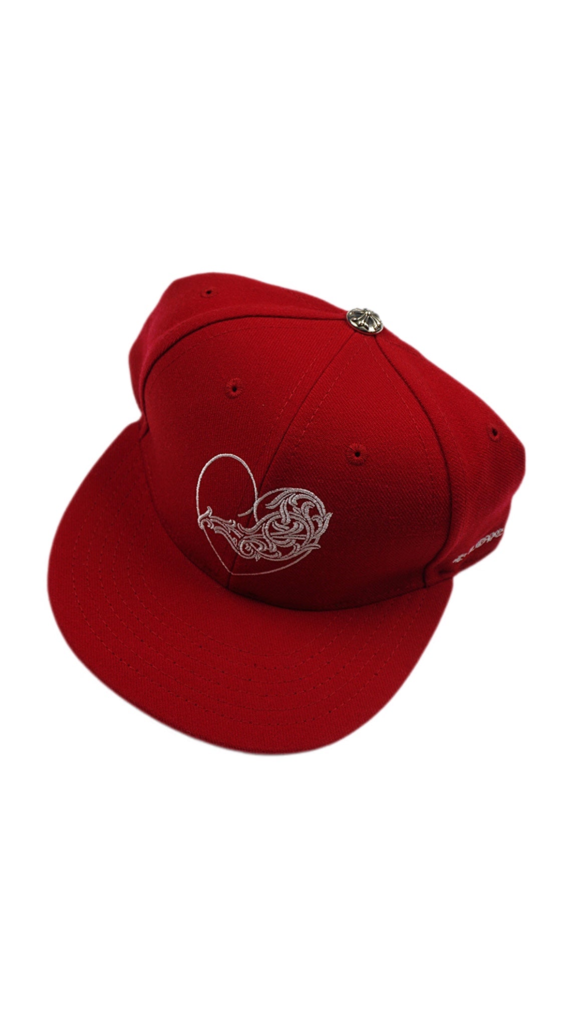 Red Vine Heart Embroidered Cap