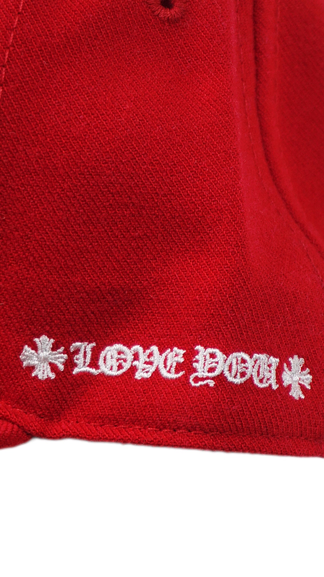Red Vine Heart Embroidered Cap