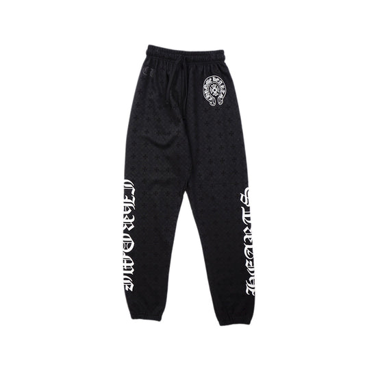 Plus Cross All Over Print Sweatpants