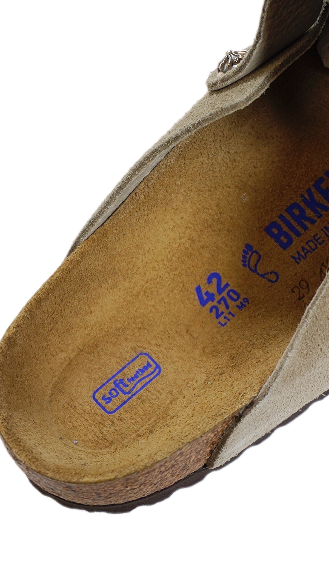 Birkenstock Boston Gunslinger Suede Mules 'Tuape'