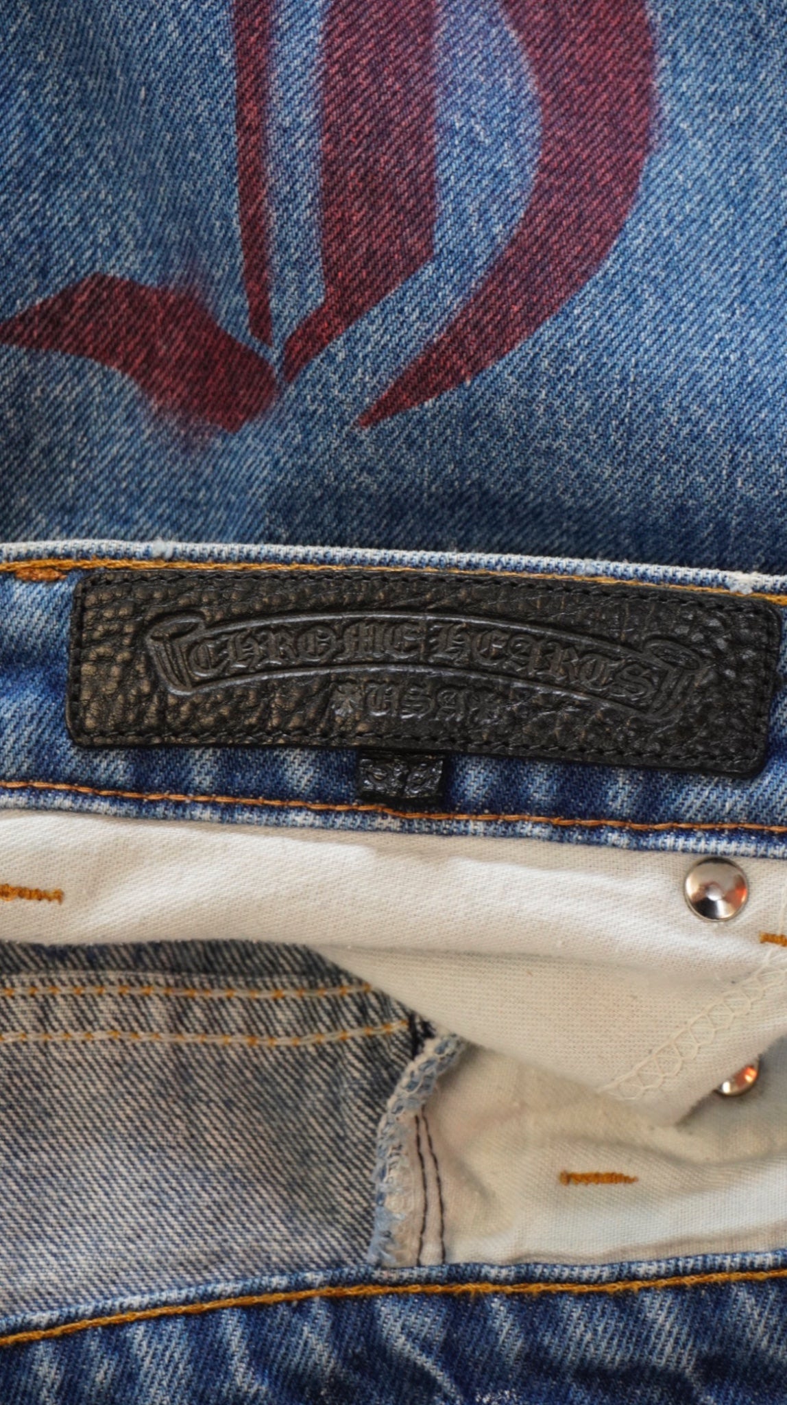 Levi's Stencil Cross Patch Jeans