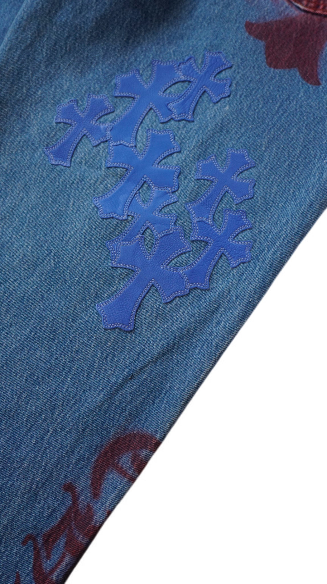 Levi's Stencil Cross Patch Jeans