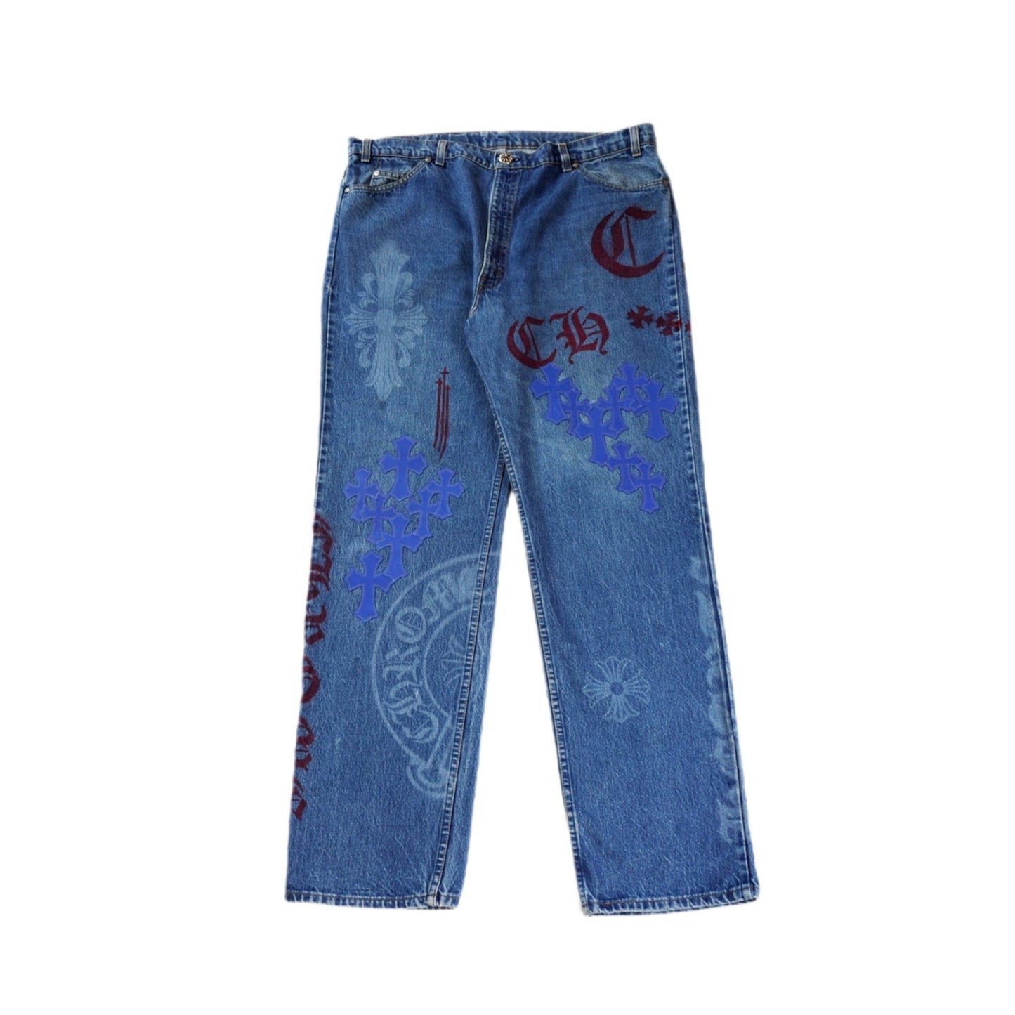 Levi's Stencil Cross Patch Jeans