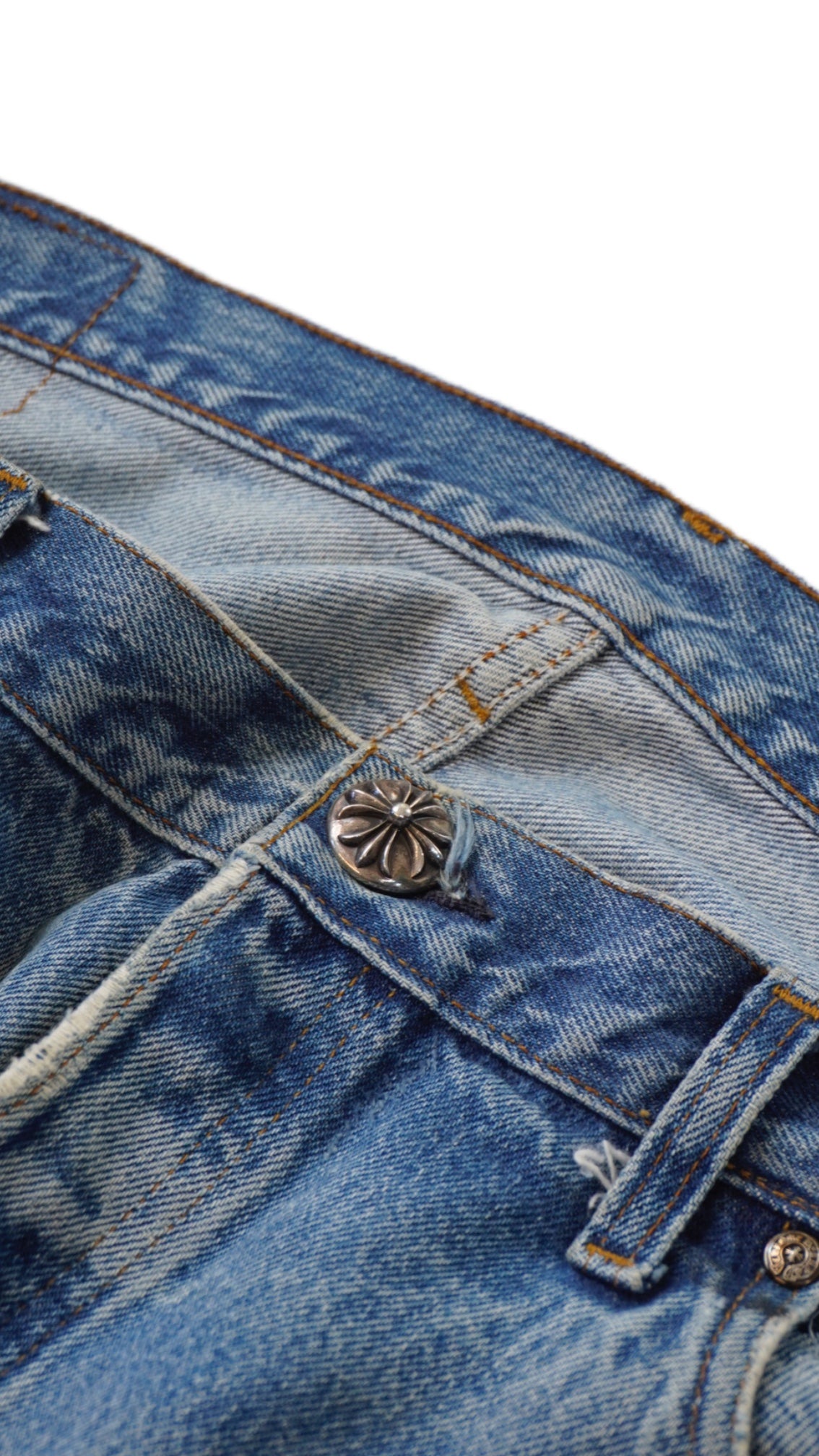 Blue Galaxy Star Patch Jeans