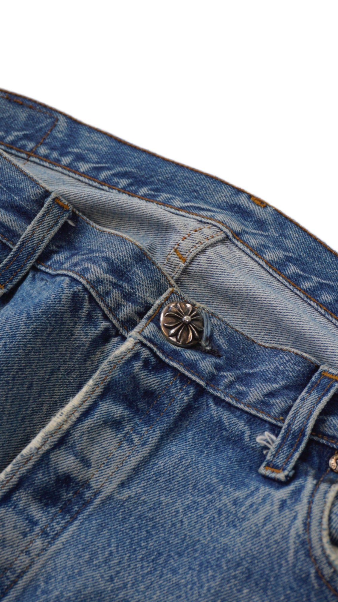 Blue Galaxy Star Patch Jeans