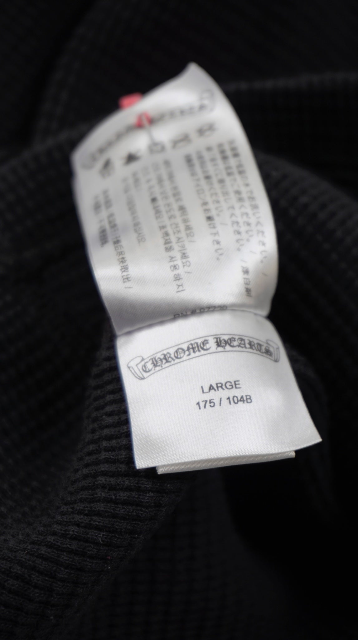 Black Shoulder Logo Hoodie