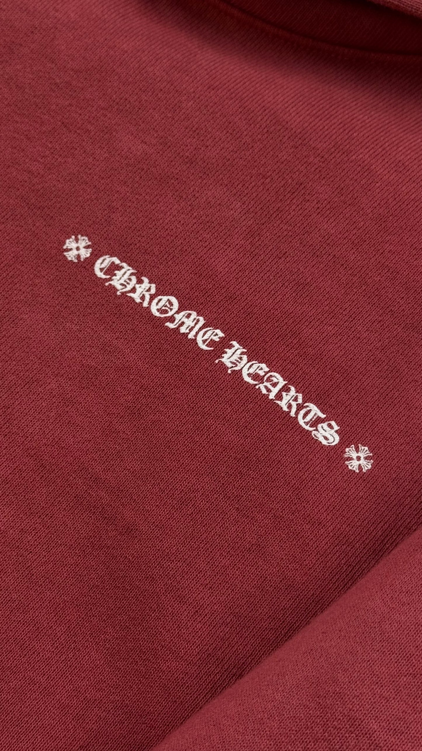 Drake Certified Chrome Hand Dyed Hoodie 'Red'