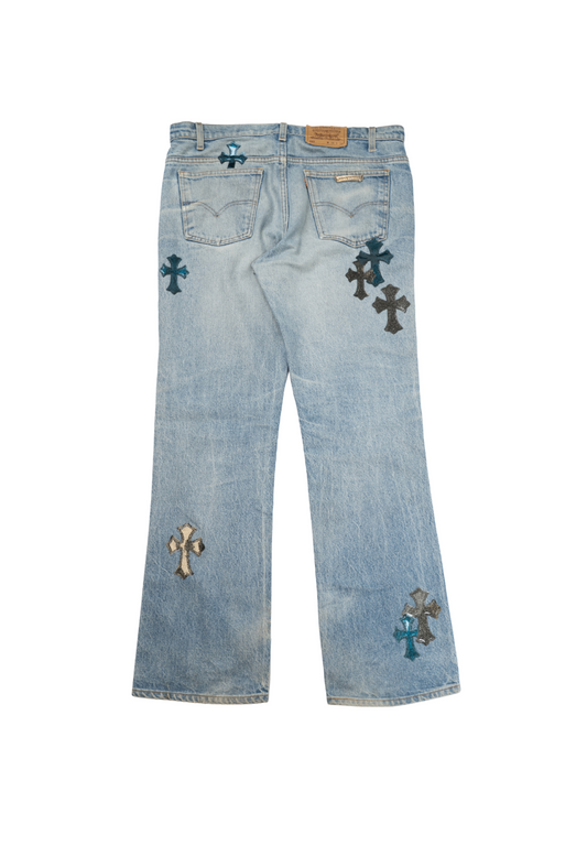 Levi's 517 Galaxy Cross Patch Jeans