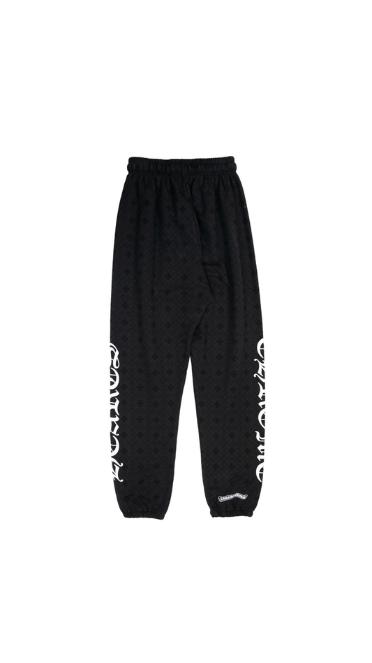 Plus Cross All Over Print Sweatpants