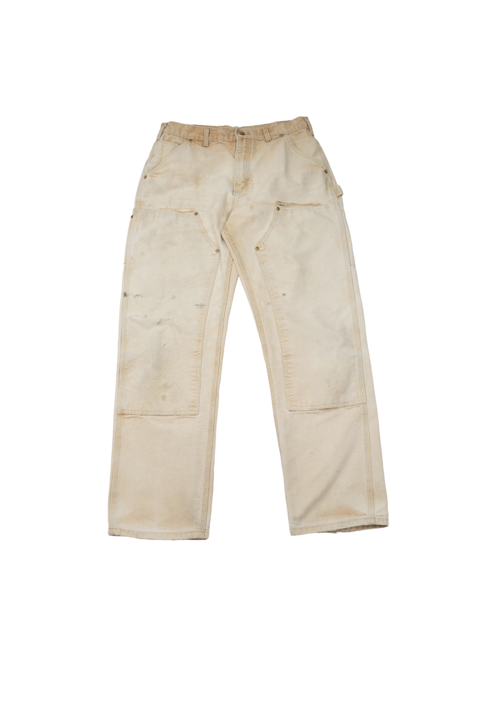 Tan Double Knee Carhartt Pants