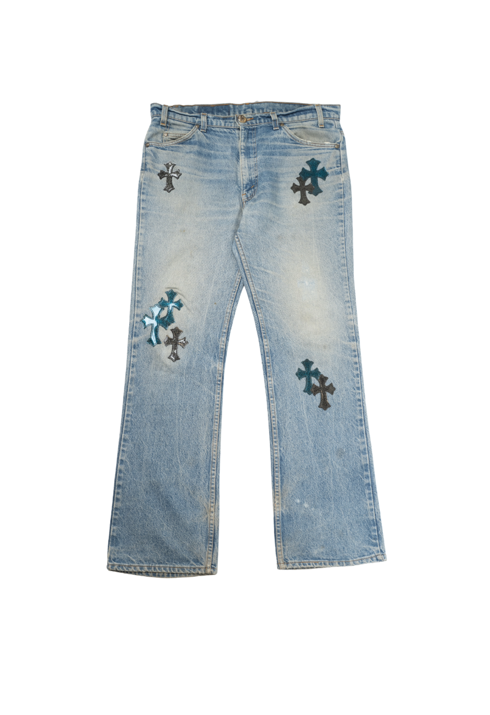 Levi's 517 Galaxy Cross Patch Jeans