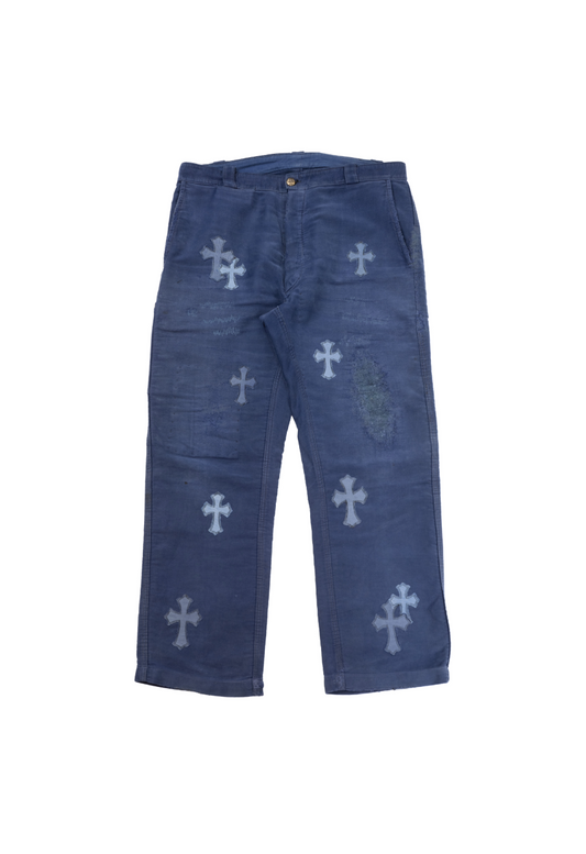 Navy Cross Patch French Work Pants
