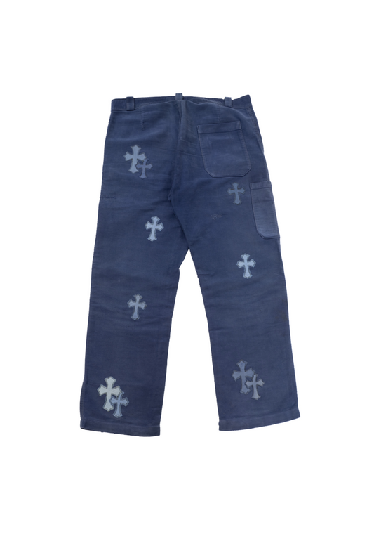 Navy Cross Patch French Work Pants