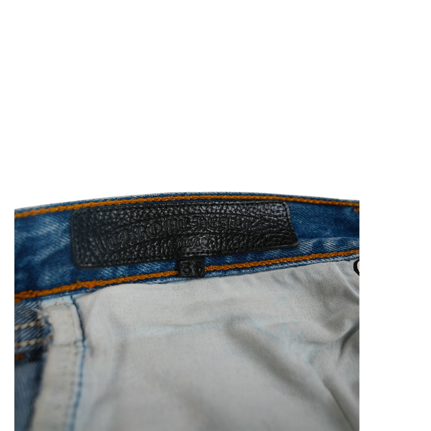 Blue 501 Levi's Black Cross Patch Jeans