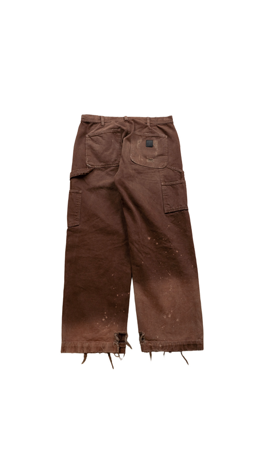 Brown Paint Pants