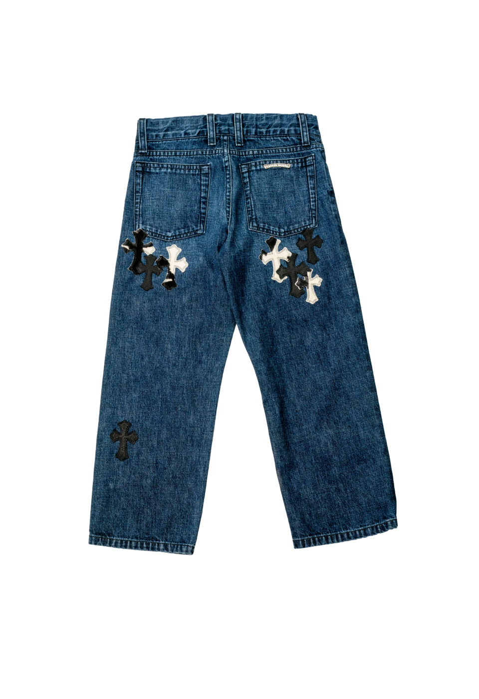 Kids Jeans With Pony Hair