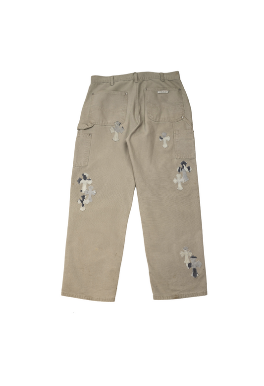 Sex Records Carpenter Jeans 'Grey Khaki'