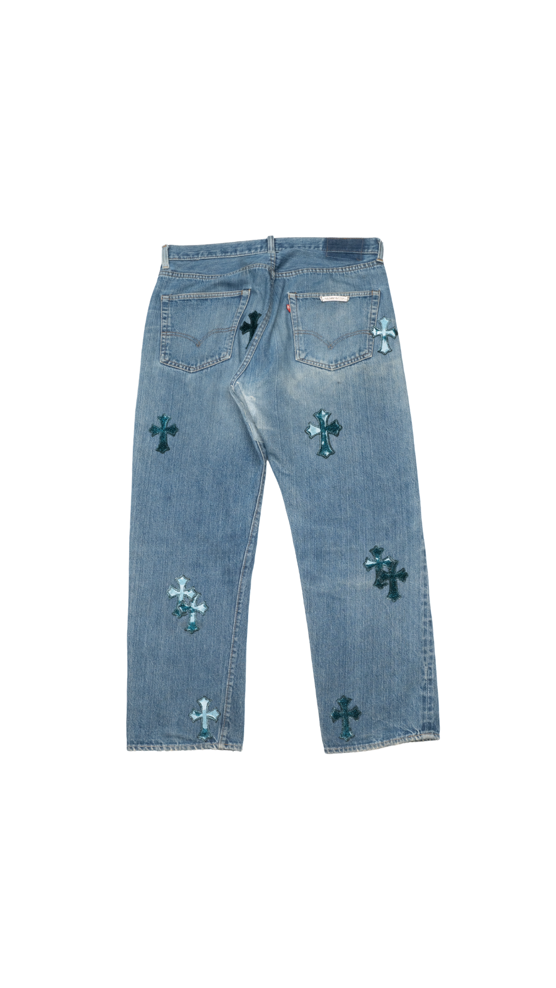 Levi's 501 Galaxy Cross Patch Jeans
