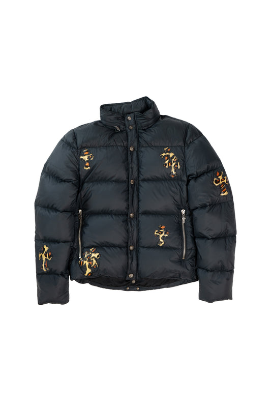 Leopard Cross Patch Jacket