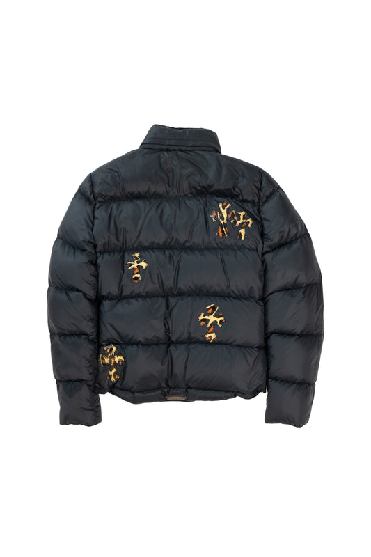 Leopard Cross Patch Jacket