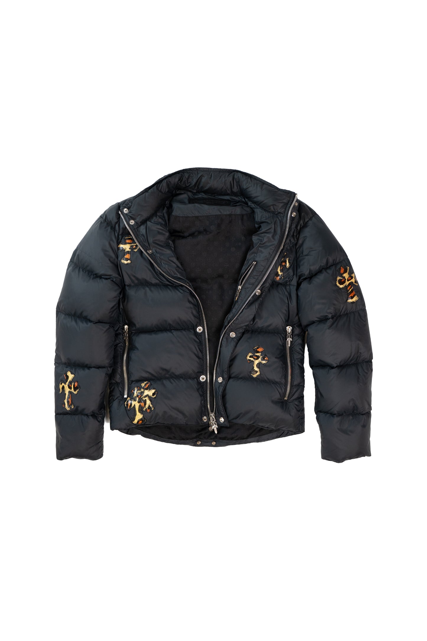 Leopard Cross Patch Jacket