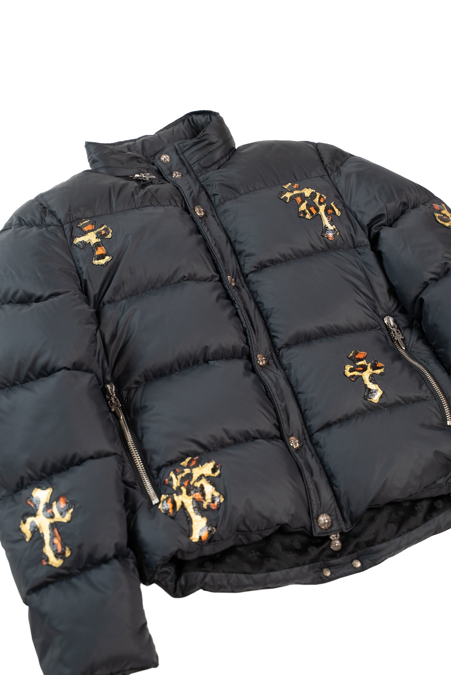 Leopard Cross Patch Jacket