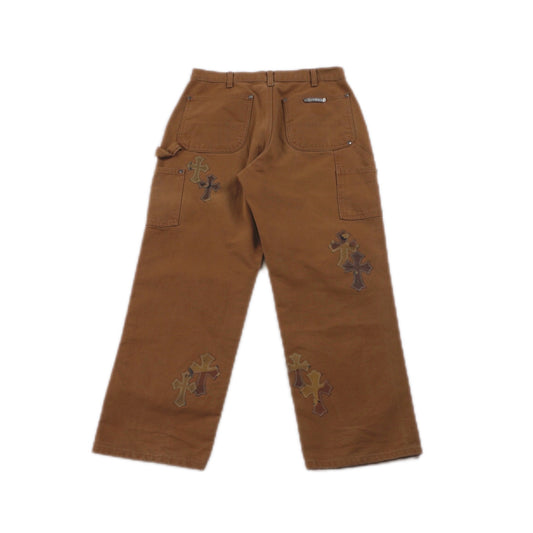 Matty Boy Sex Records Single Knee Vintage Carpenter Pants 'Tan'