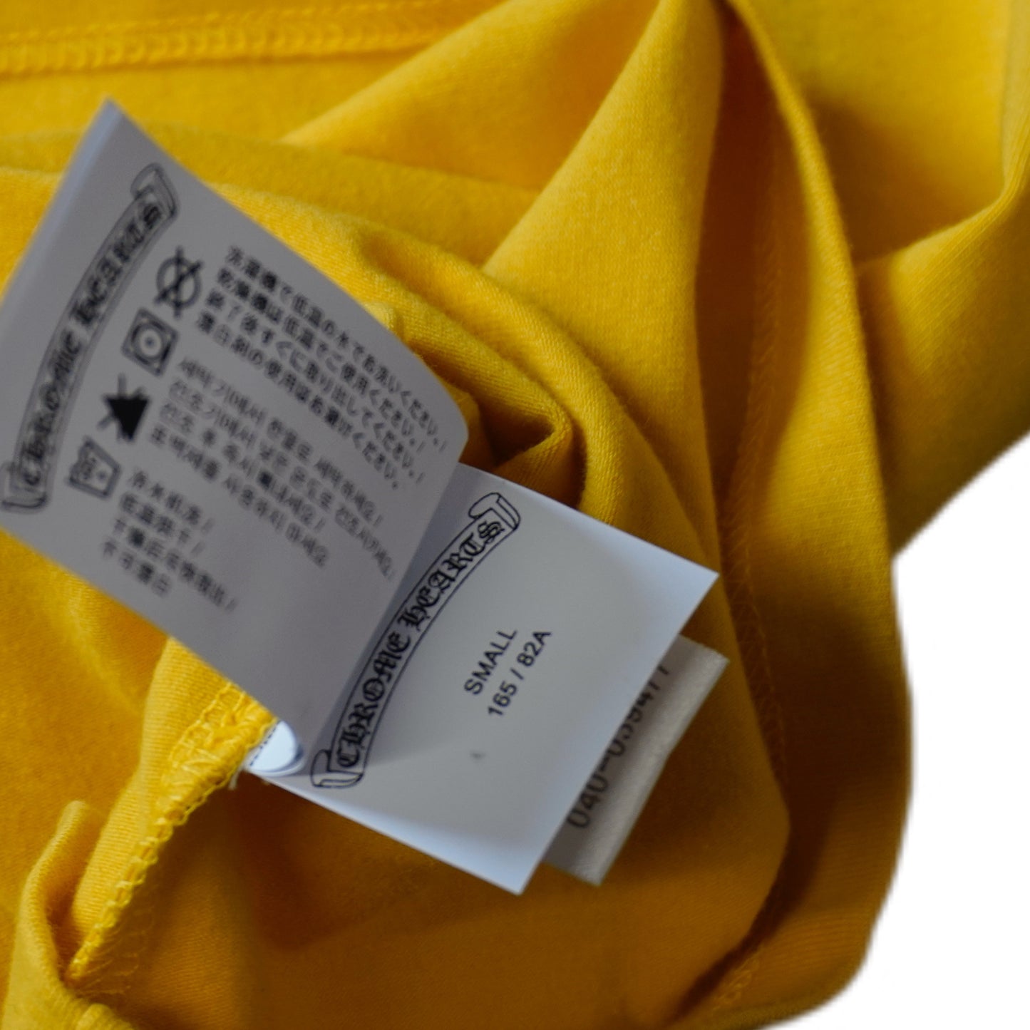 Yellow/Black Horseshoe Logo Tank top