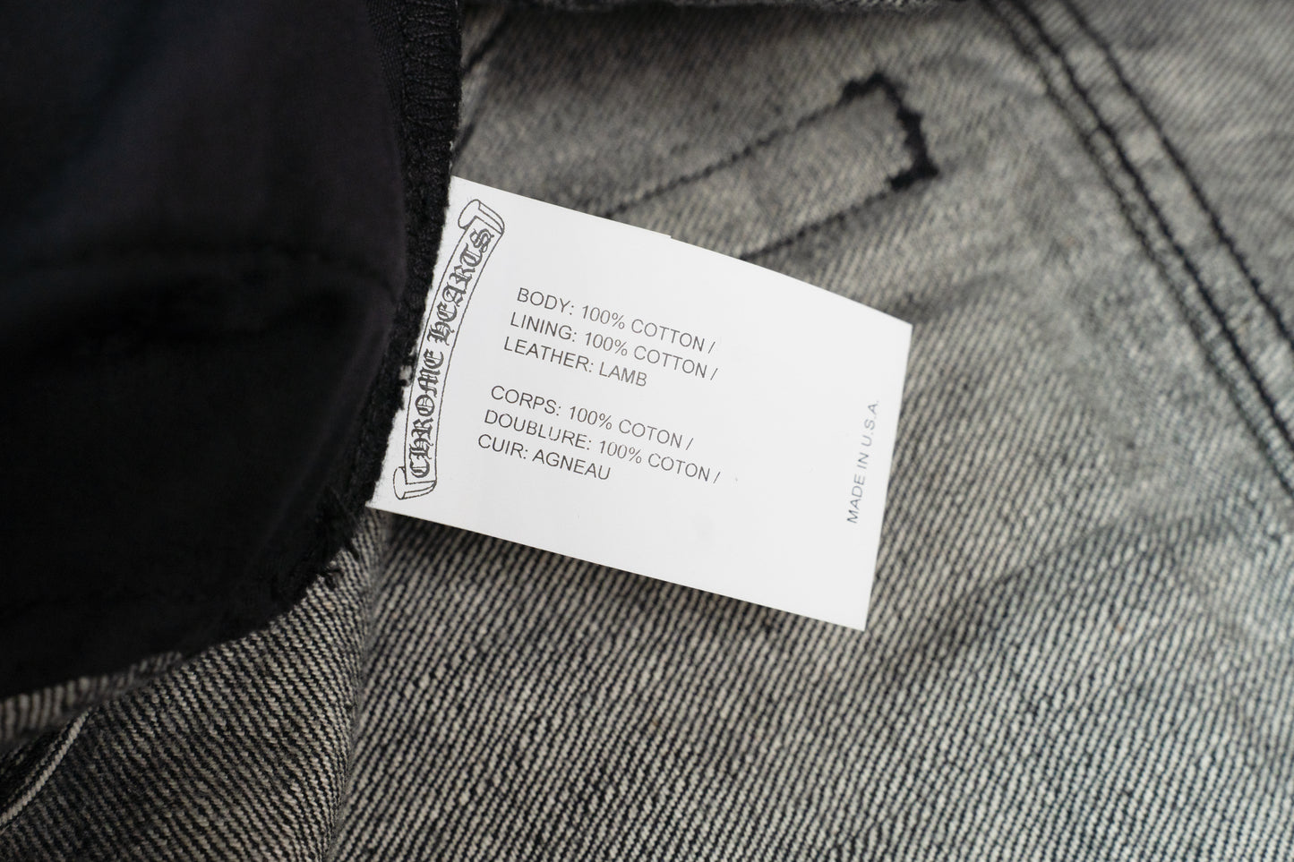 Black Star Patch Flame Knee Cargo Pants