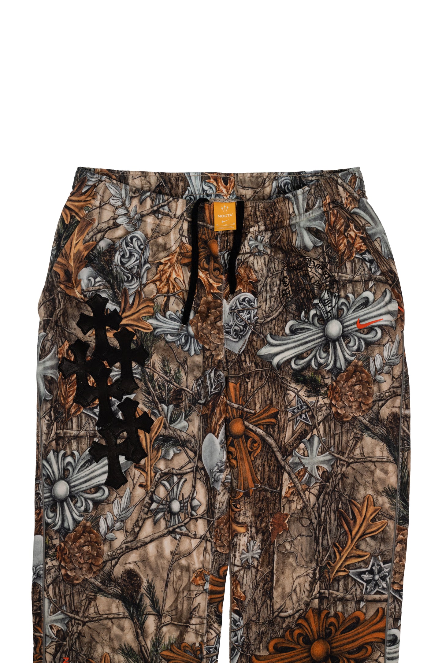 Drake Nocta x Chrome Hearts Black Cross Patch Sweatpants