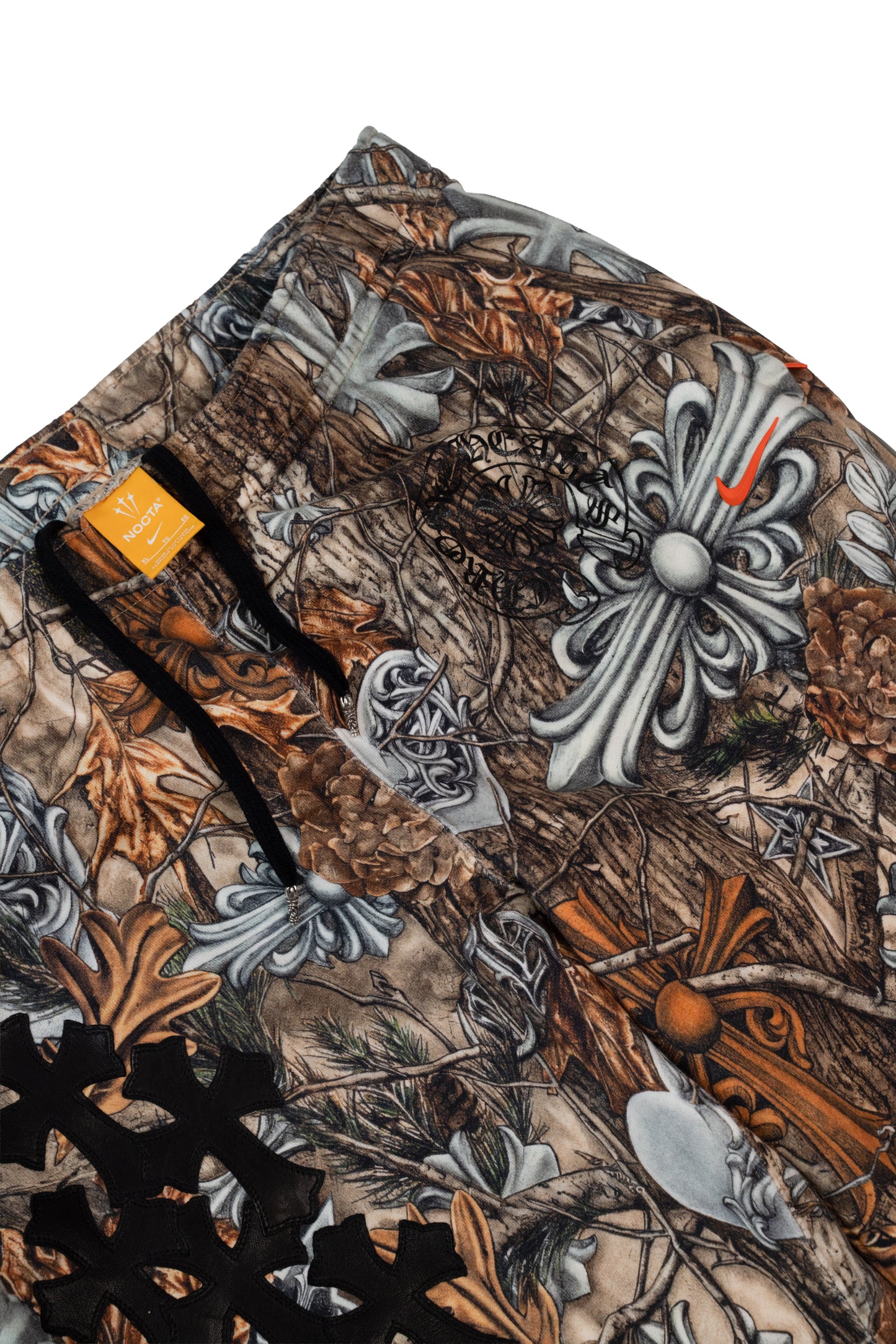 Drake Nocta x Chrome Hearts Black Cross Patch Sweatpants